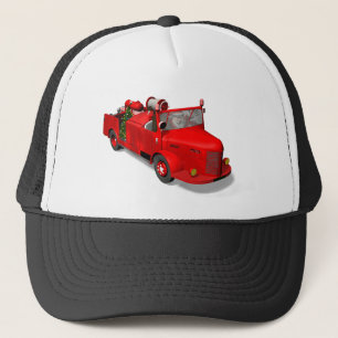 Sweet Santa Claus Fireman Truckerkappe