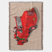 Sweet Santa Claus in Fire Motor Decke (Vorderseite Vertikal)