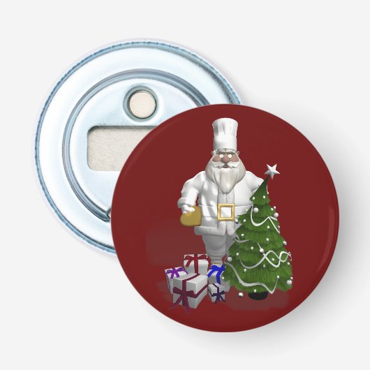 Sweet Santa Claus Koch Flaschenöffner (Vorderseite)