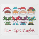 Sweet Santa Geschenkpapier (Flach)