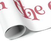 Sweet Santa Geschenkpapier (Rolleneckpunkt)