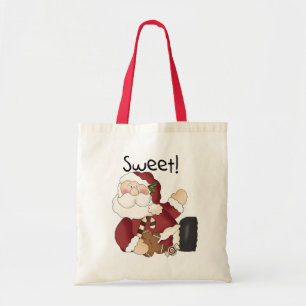 Sweet Santa Holiday Tshirts und Geschenke Tragetasche