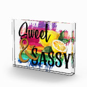 Sweet & Sassy Fotoblock (Rechts)