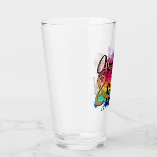 Sweet & Sassy Glas (Rechts)