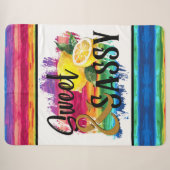 Sweet & Sassy Sherpadecke (Vorderseite (Horizontal))