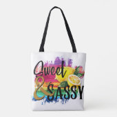 Sweet & Sassy Tasche (Rückseite)