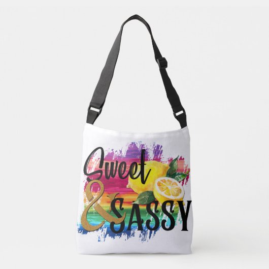 Sweet & Sassy Tragetaschen Mit Langen Trägern (Vorderseite)