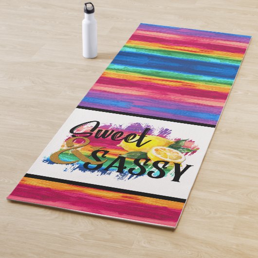 Sweet & Sassy Yogamatte (Beispiel)