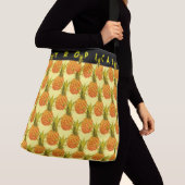 Sweet & Savvy Ananas Karry-all Tote Bag Tragetaschen Mit Langen Trägern (Von Nahem)