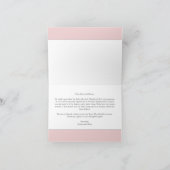 Sweet Scallops Baby Danke Karte (Innenseite)