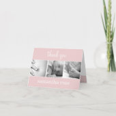 Sweet Scallops Baby Danke Karte (Vorderseite)