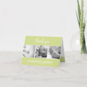 Sweet Scallops Baby Danke Karte (Vorderseite)