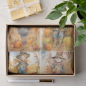 Sweet Scarecrows Seidenpapier (Geschenk)