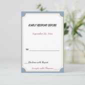 SWEET SCHNAUZER PUPPY HUNDE TURNING 10 UAWG RSVP KARTE (Stehend Vorderseite)