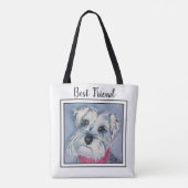Sweet Schnauzer Tasche (Rückseite)