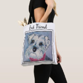 Sweet Schnauzer Tasche (Von Nahem)