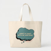 Sweet Schwestern Liebe Shopping Tote Bag Jumbo Stoffbeutel (Vorne)