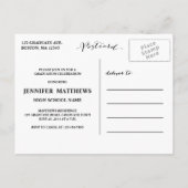 Sweet Script | Einladung zur Graduiertengruppe (Rückseite)