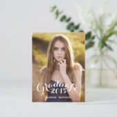 Sweet Script | Einladung zur Graduiertengruppe (Stehend Vorderseite)