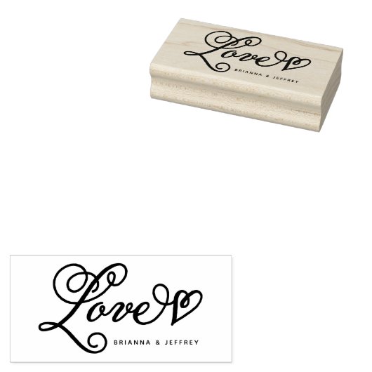 Sweet Script Liebe Vielen Dank mit Ihrem Text Gummistempel (Stempel)