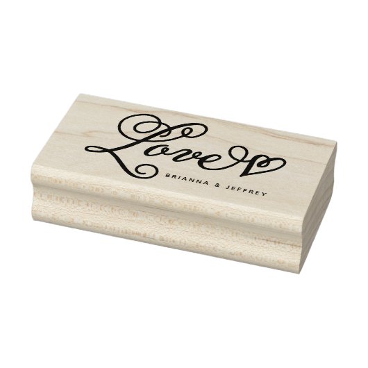 Sweet Script Liebe Vielen Dank mit Ihrem Text Gummistempel (Stempel)