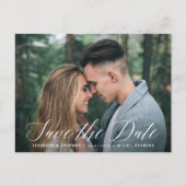 Sweet Script | Save the Date Postkarte (Vorderseite)