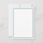 Sweet Sentiment Baby Dusche Danke Karte (Rückseite)