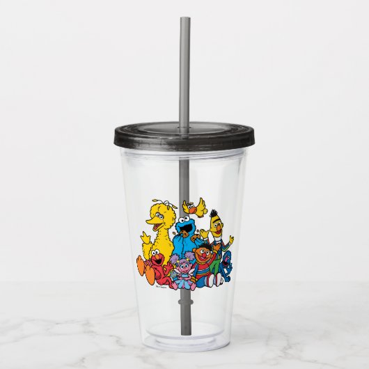 Sweet Sesame Street Pals Acryltrinkbecher (Vorderseite)