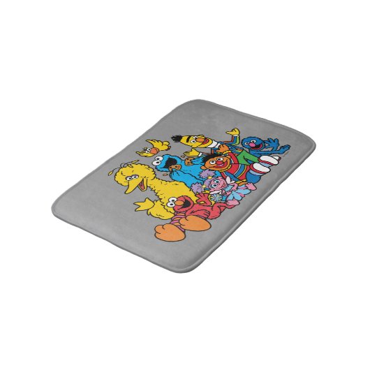 Sweet Sesame Street Pals Badematte (Schrägansicht)