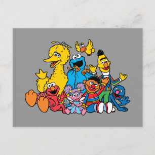 Sweet Sesame Street Pals Postkarte