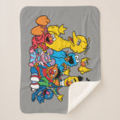 Sweet Sesame Street Pals Sherpadecke (Vorderseite)