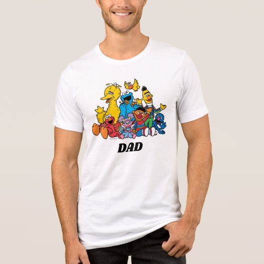 Sweet Sesame Street Pals Tri-Blend Shirt (Vorderseite)