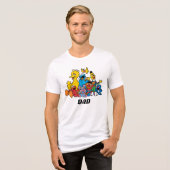 Sweet Sesame Street Pals Tri-Blend Shirt (Vorderseite voll)
