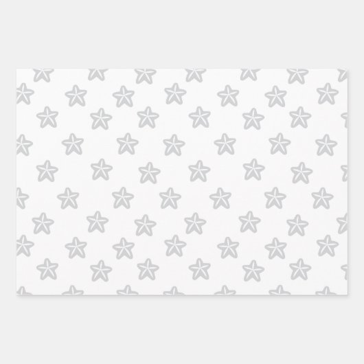 Sweet Shark Baby Dusche Packpapier Blatt Set (Vorderseite 3)