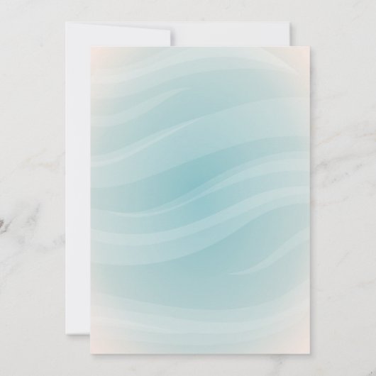 Sweet Shark Baby Einladung (Rückseite)