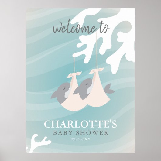 Sweet Shark Baby Poster (Vorne)