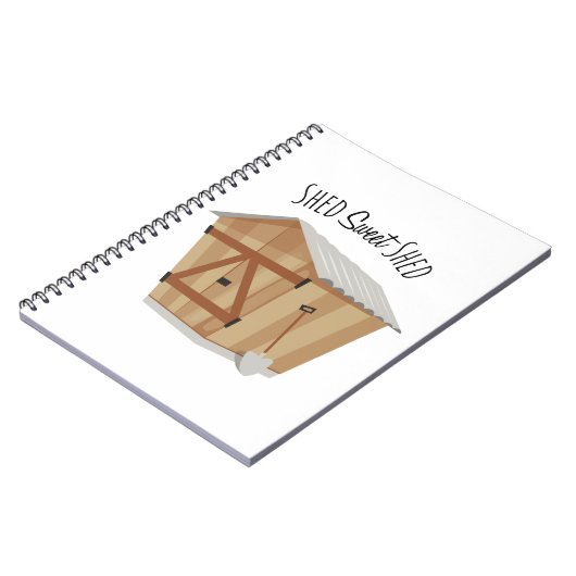 Sweet Shed Notizblock (Linke Seite)