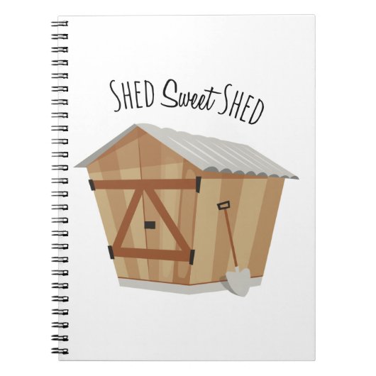 Sweet Shed Notizblock (Vorderseite)