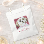 Sweet Shih Tzu DANK Geschenktütchen (Ausgeschnitten)