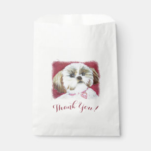 Sweet Shih Tzu DANK Geschenktütchen