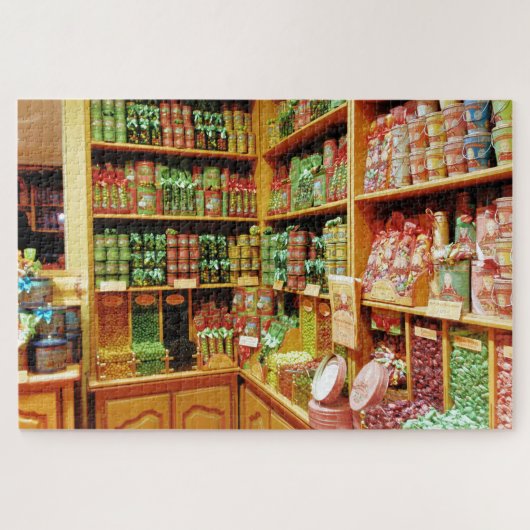 Sweet Shop in Pezenas Frankreich Puzzle (Horizontal)