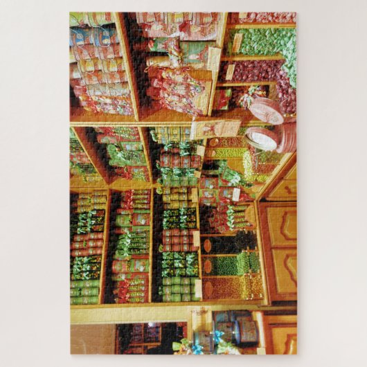 Sweet Shop in Pezenas Frankreich Puzzle (Vertikal)