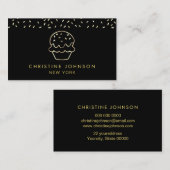 sweet shop logo visitenkarte (Vorne/Hinten)