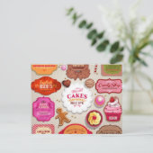 Sweet Shop Postkarten (Stehend Vorderseite)