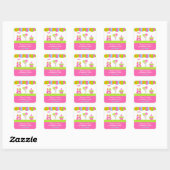 Sweet Shoppe Candy Birthday Pary Fevor Stickers (Blatt)