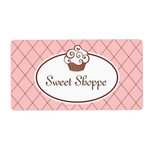 Sweet Shoppe Cupcake Labels (Vorne)