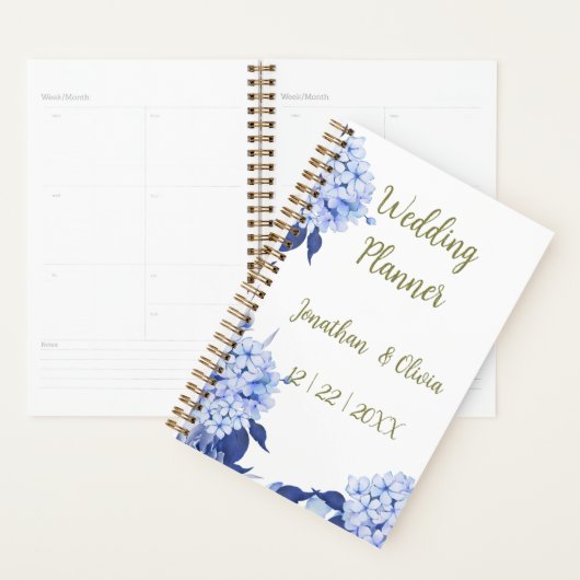 Sweet Shower Spring purple Floral Wedding Planer (Anzeige)