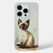 Sweet Siamese Kitten iPhone / iPad Gehäuse Case-Mate iPhone Hülle (Rückseite)