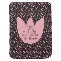 Sweet Simple Pink Tulip Pattern - Alle Richtungen