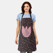 Sweet Simple Pink Tulip Pattern - Alle Richtungen Schürze (Getragen)